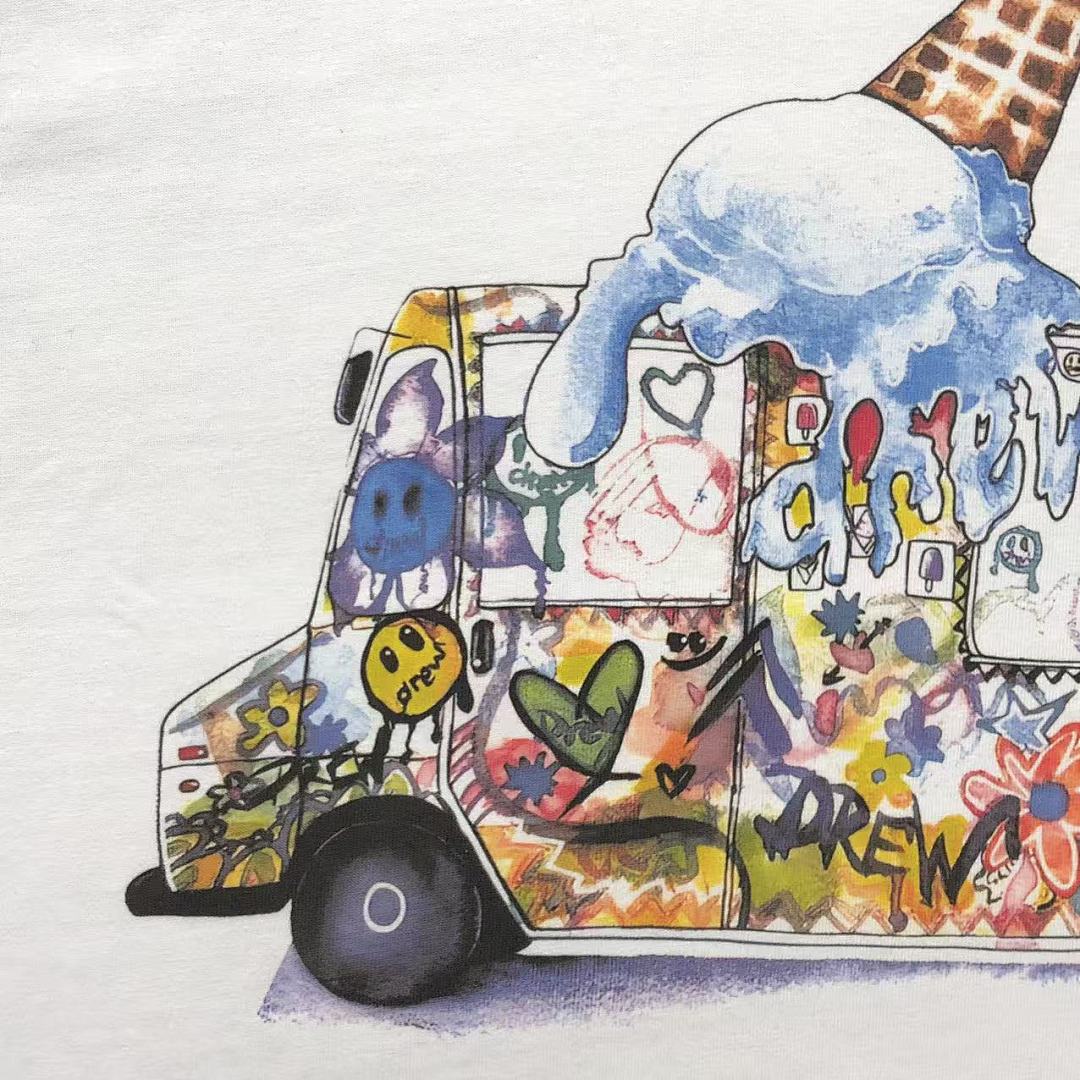 Drew House 98 DREW T-SHIRT 2111160817 (Im 170Cm 57Kg I Wear Size S In The Phot) - Image 9