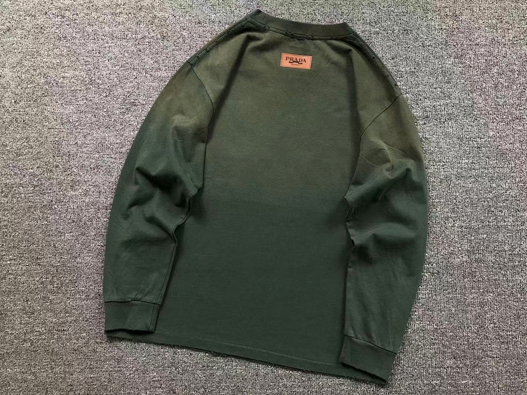 Prada 178 P⭐A⭐A LONG SLEEVED 3110151405 (Im 170Cm 60Kg I Wear Size S In The Phot) - Image 22