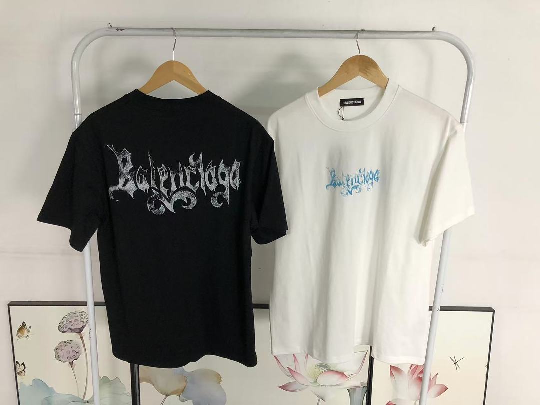 Balenciaga 113 B⭐L⭐⭐⭐IA⭐A T-SHIRT 5261103147 (Im 170Cm 60Kg I Wear Size M In The Phot) - Image 27