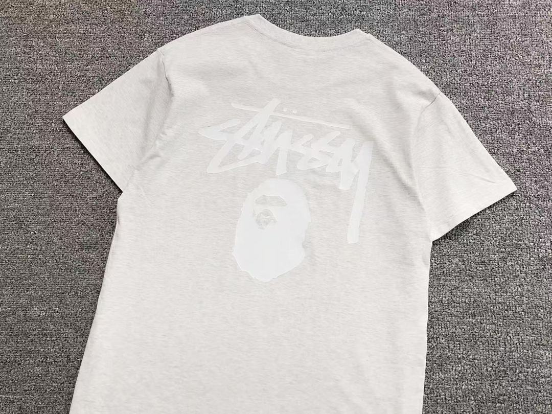 Bape 85 BAPE STUSSY T-SHIRT 4105172198 (Im 170Cm 60Kg I Wear Size S In The Phot) - Image 17