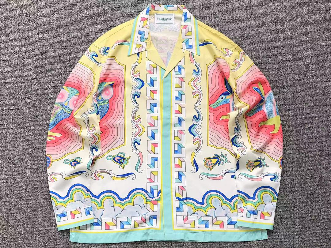 Casablanca 116 CASABLANCA SHIRT 211050739 (Im 170Cm 55Kg I Wear Size L In The Phot) - Image 5