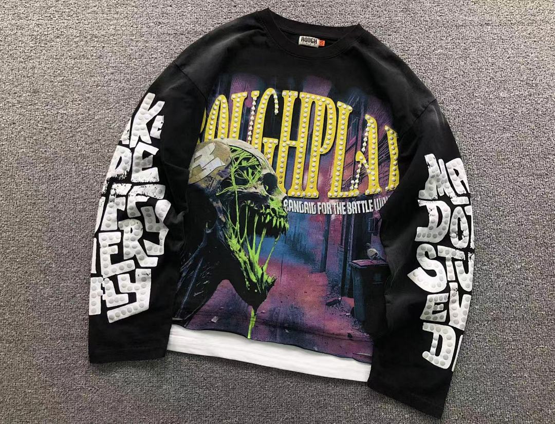 Unbranded 138 R⭐⭐G⭐P⭐⭐Y LONG SLEEVED 3112101017 (Im 170Cm 60Kg I Wear Size S In The Phot) - Image 6
