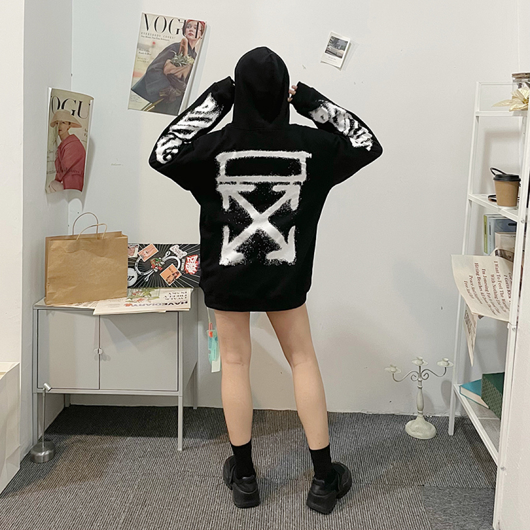 Off-White 109 OFF-WHITE (WHITE HOODIE) - Image 31