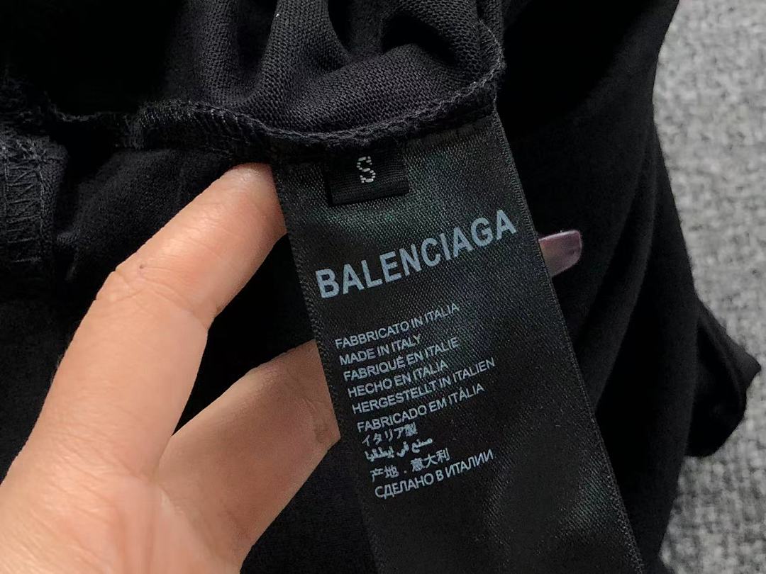 Balenciaga 125 B⭐L⭐⭐⭐IA⭐A T-SHIRT 5212213136 (Im 170Cm 60Kg I Wear Size S In The Phot) - Image 13