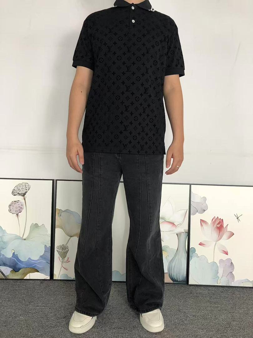 Louis Vuitton 135 L⭐ POLO 5102702147 (Im 170Cm 60Kg I Wear Size L In The Phot) - Image 3