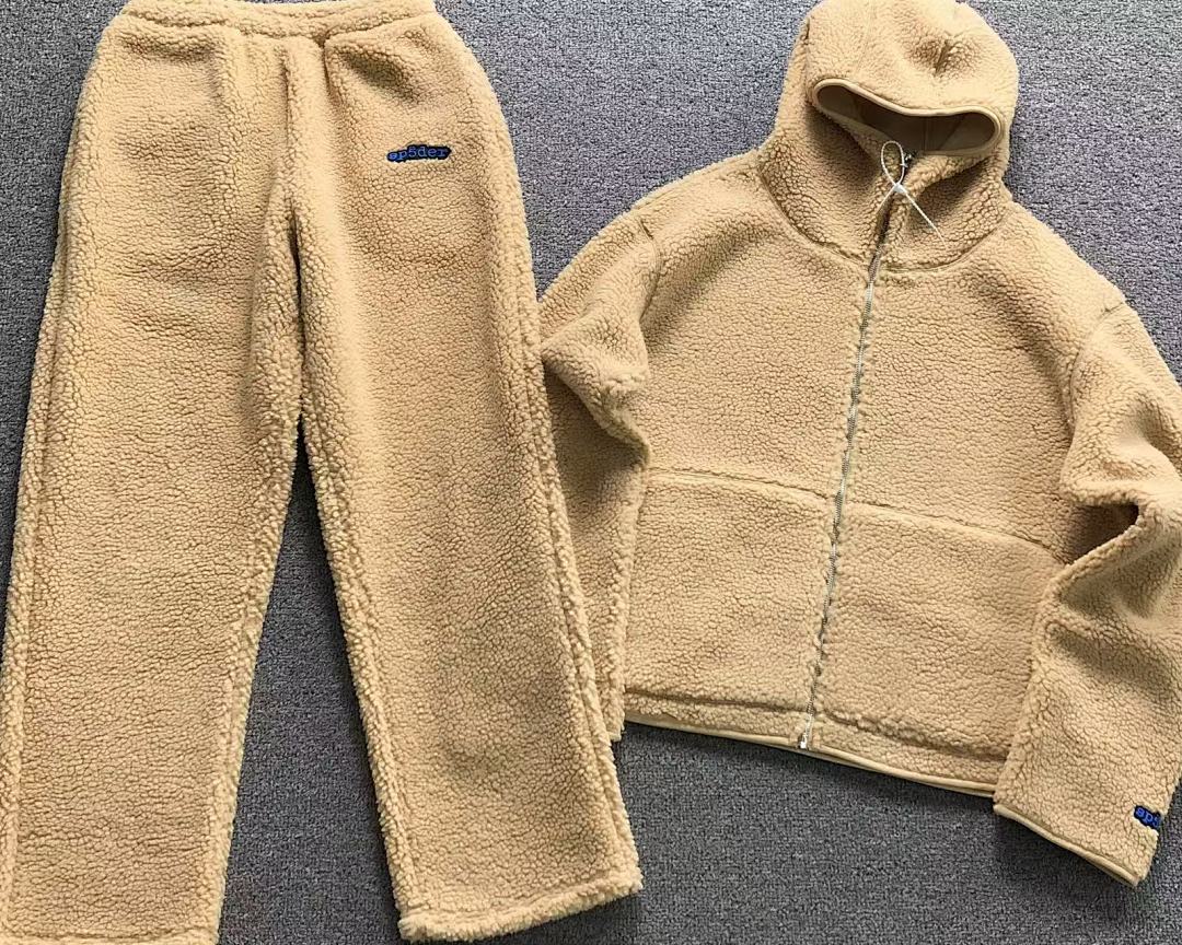 Sp5der TROUSERS 348 SP5DER FLEECE JACKET - Image 5