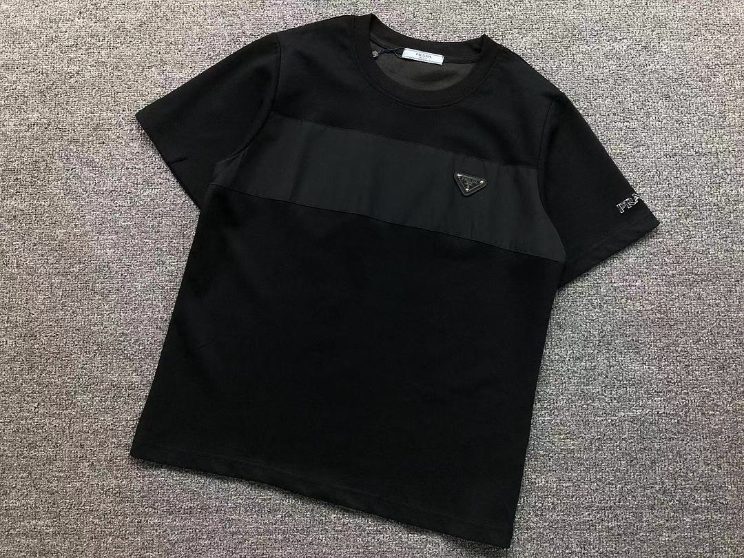 Prada 218 P⭐A⭐A T-SHIRT SHORTS 5241619147 (Im 170Cm 60Kg I Wear Size L In The Phot) - Image 11