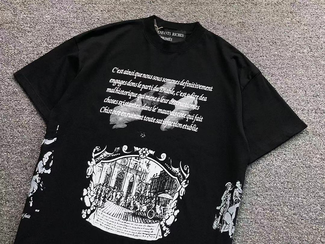 Chanel 88 ENFANTS RICHES DEPRIMES T-SHIRT 5232112162 (Im 170Cm 60Kg I Wear Size M In The Phot) - Image 7