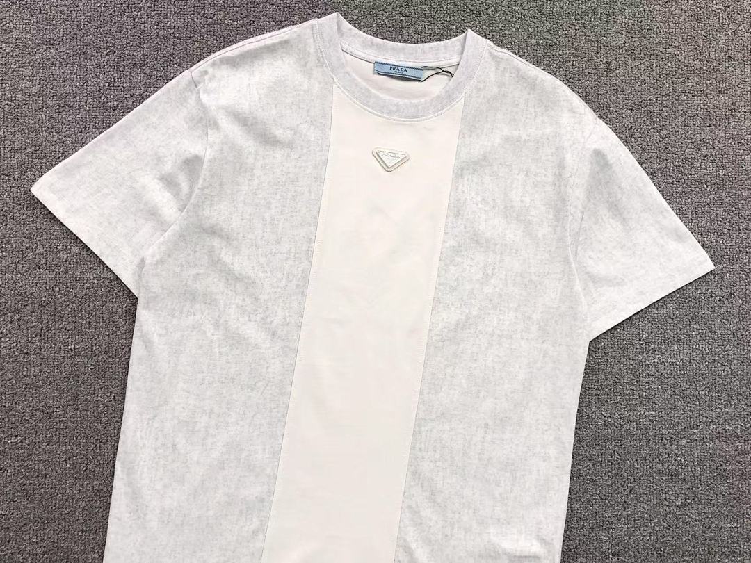 Prada 125 P⭐A⭐A T-SHIRT 4111200921 (Im 170Cm 57Kg I Wear Size S In The Phot) - Image 8