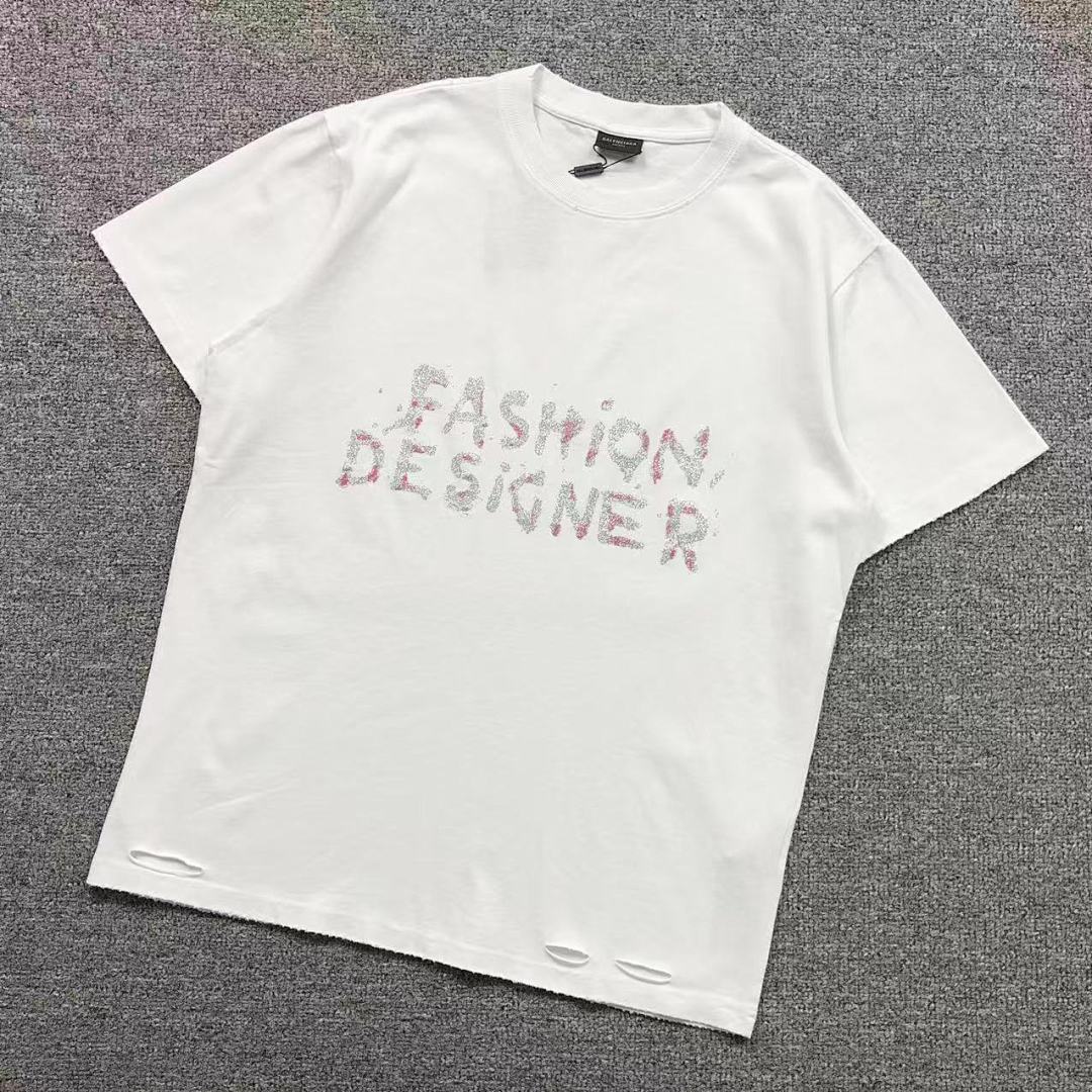 Balenciaga 115 B⭐L⭐⭐⭐IA⭐A T-SHIRT 5212208136 (Im 170Cm 60Kg I Wear Size XS In The Phot)
