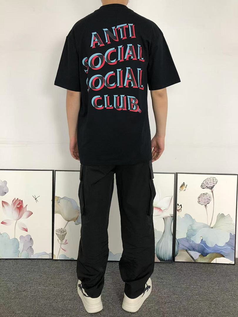 Christian Louboutin 85 ANTI SOCIAL CLUB T-SHIRT 4050132002 (Im 170Cm 60Kg I Wear Size L In The Phot) - Image 4