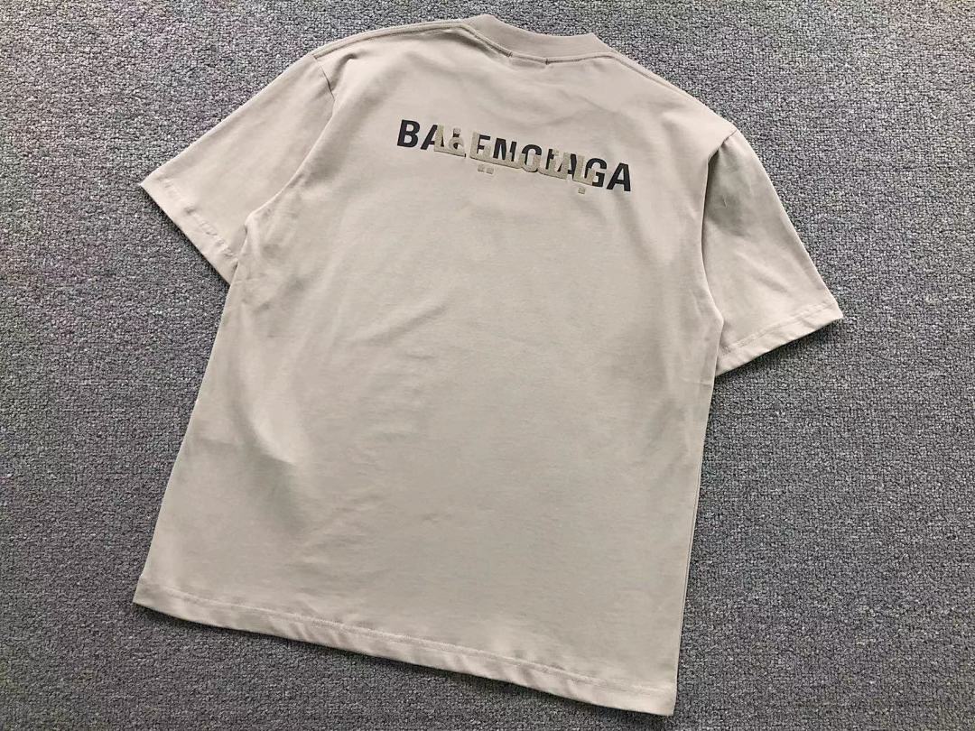 Balenciaga 128 B⭐L⭐⭐⭐IA⭐A T-SHIRT 3108082021 (Im 170Cm 60Kg I Wear Size 2 In The Phot) - Image 7