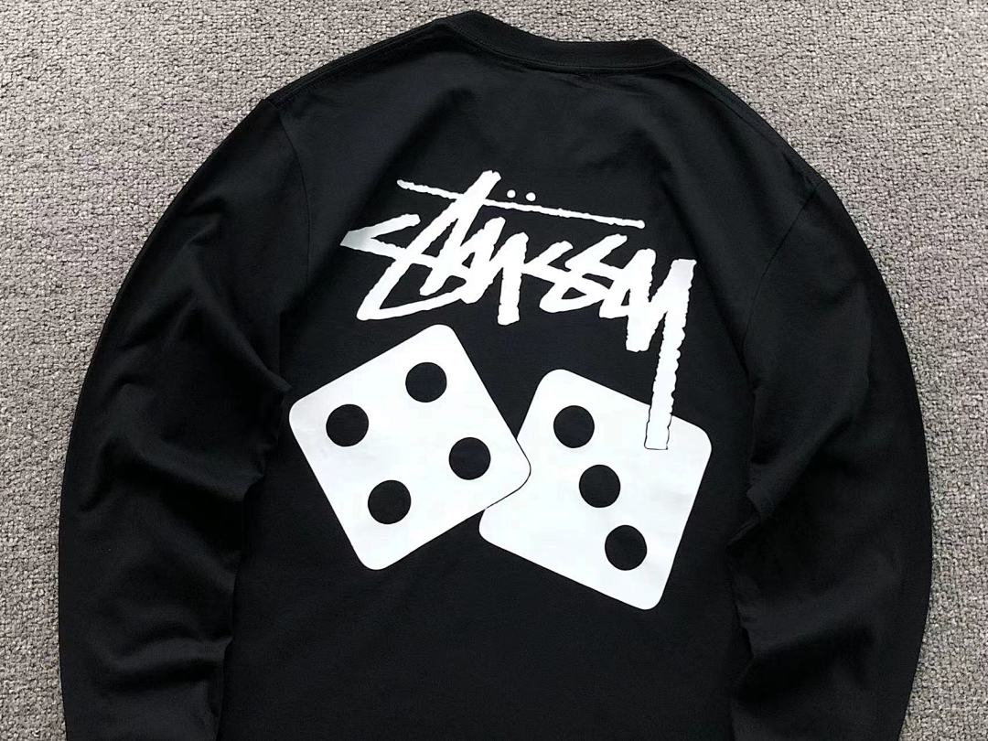 Stussy 95 STUSSY LONG SLEEVED 582002123 (Im 170Cm 60Kg I Wear Size M In The Phot) - Image 9