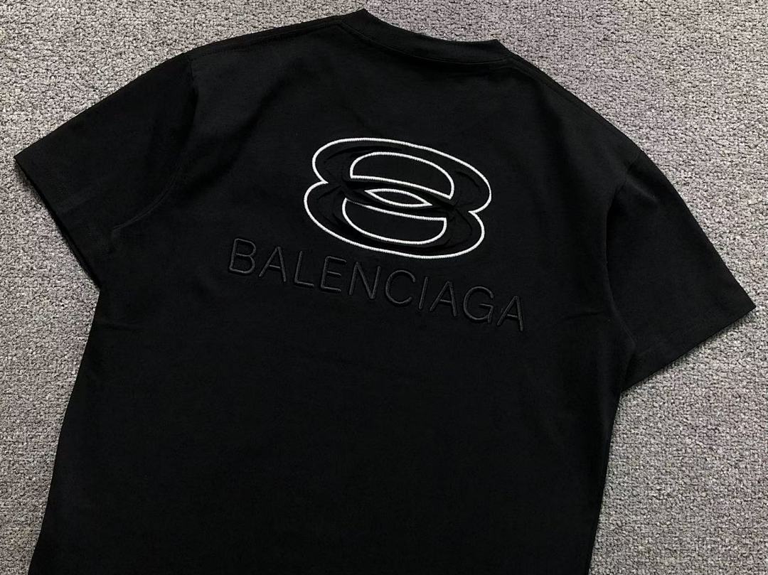 Balenciaga 135 B⭐L⭐⭐⭐IA⭐A T-SHIRT 3203272317 (Im 170Cm 60Kg I Wear Size M In The Phot) - Image 11
