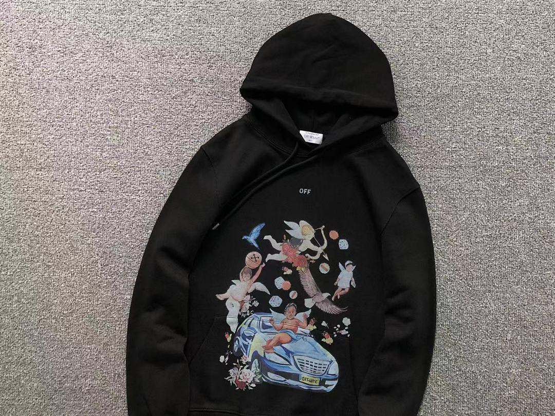 Off-White 175 OFF-WHITE HOODIE 59014019 (Im 170Cm 60Kg I Wear Size S In The Phot) - Image 7