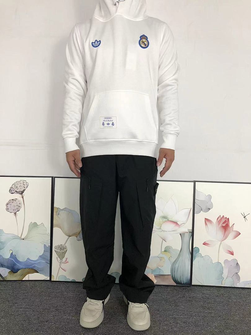 Adidas 158 A⭐I⭐AS FOOTBALL HOODIE 11092721002 (Im 170Cm 60Kg I Wear Size L In The Phot) - Image 3