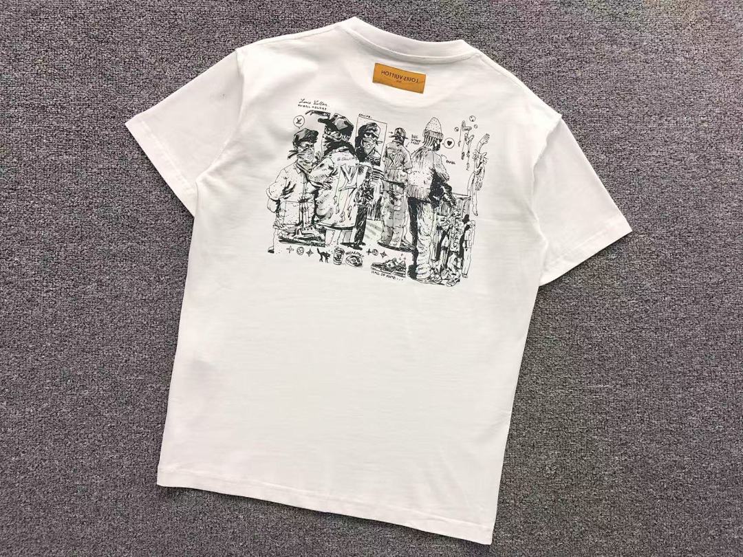 Louis Vuitton 108 L⭐ T-SHIRT 41061313126 (Im 170Cm 60Kg I Wear Size XS In The Phot) - Image 7