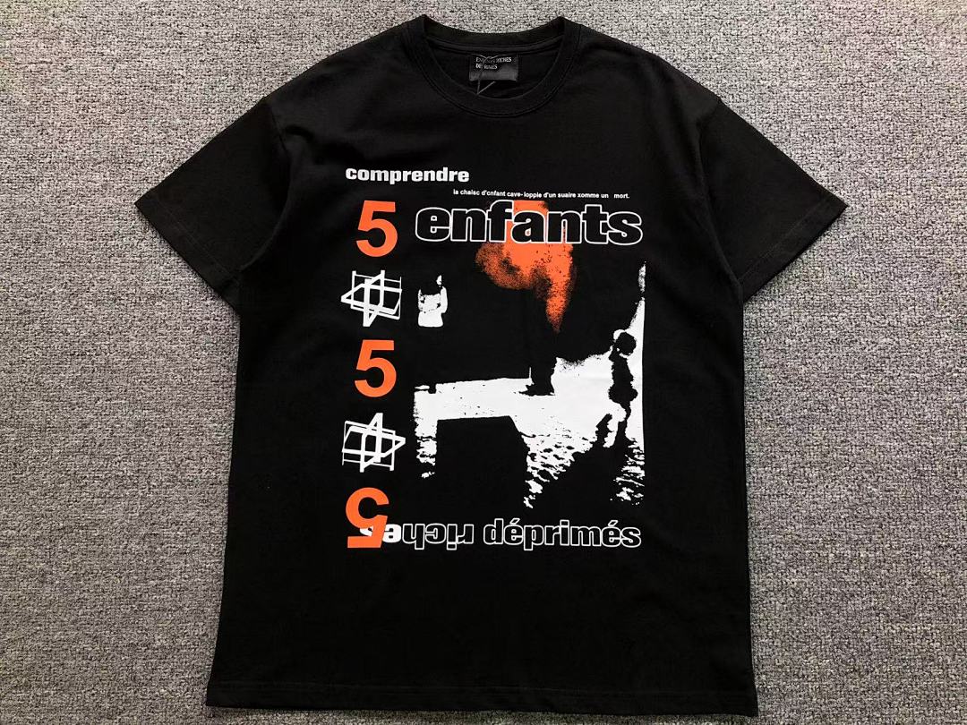 Chanel 79 ENFANTS RICHES DEPRIMES T-SHIRT 214172251 (Im 170Cm 60Kg I Wear Size S In The Phot) - Image 5
