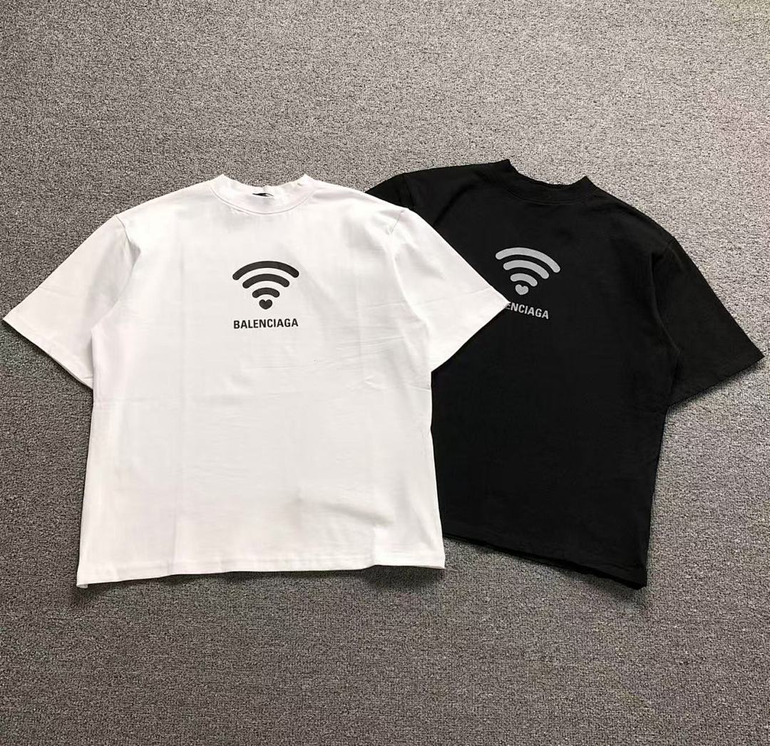 Balenciaga 118 B⭐L⭐⭐⭐IA⭐A T-SHIRT 42032404163 (Im 170Cm 60Kg I Wear Size XS In The Phot)