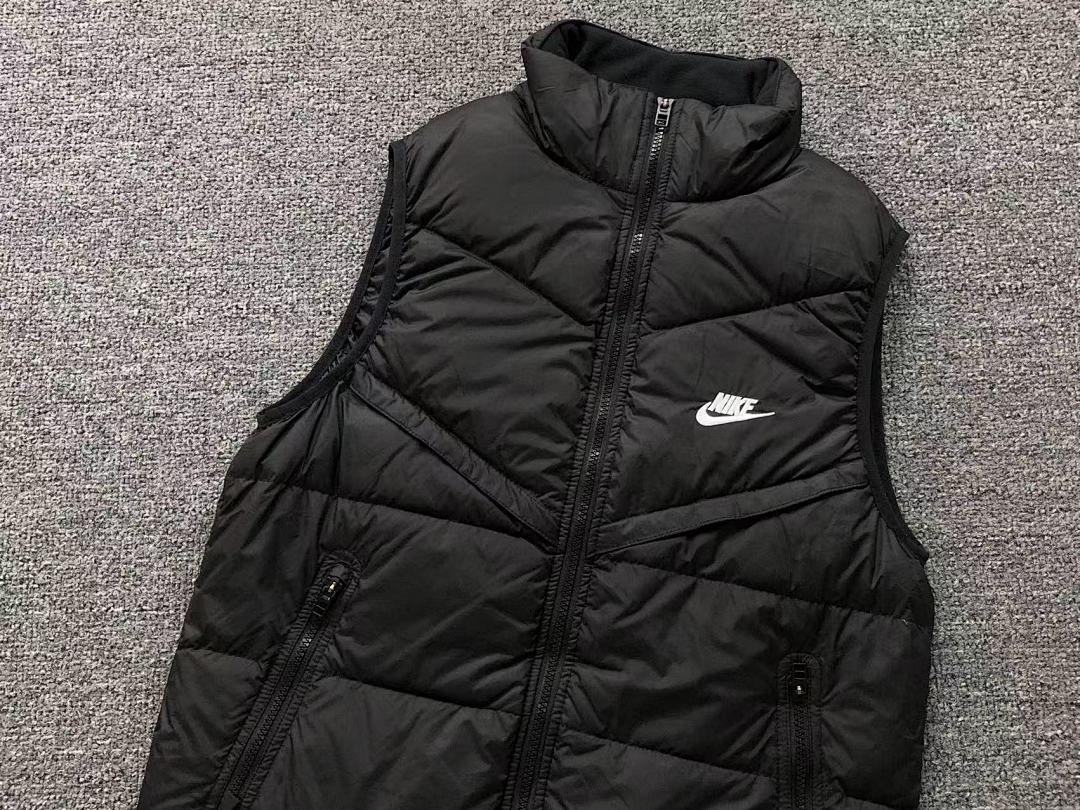 Nike 335 N⭐K⭐ DOWN JACKETS VEST 57190719 (Im 170Cm 60Kg I Wear Size M In The Phot) - Image 7