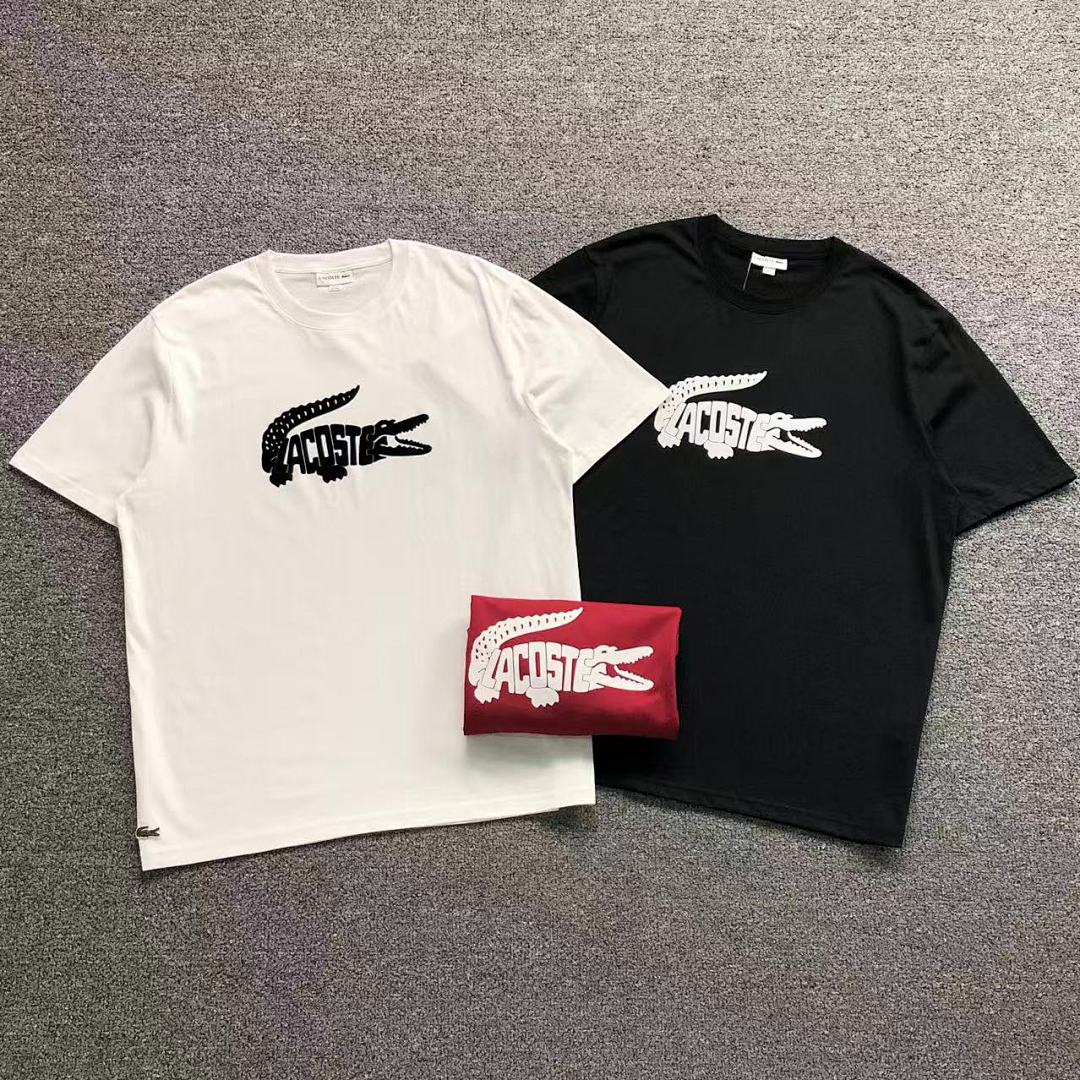 Unbranded 128 LACOSTE T-SHIRT 2204073101 (Im 170Cm 60Kg I Wear Size 2XL In The Phot), photo 1