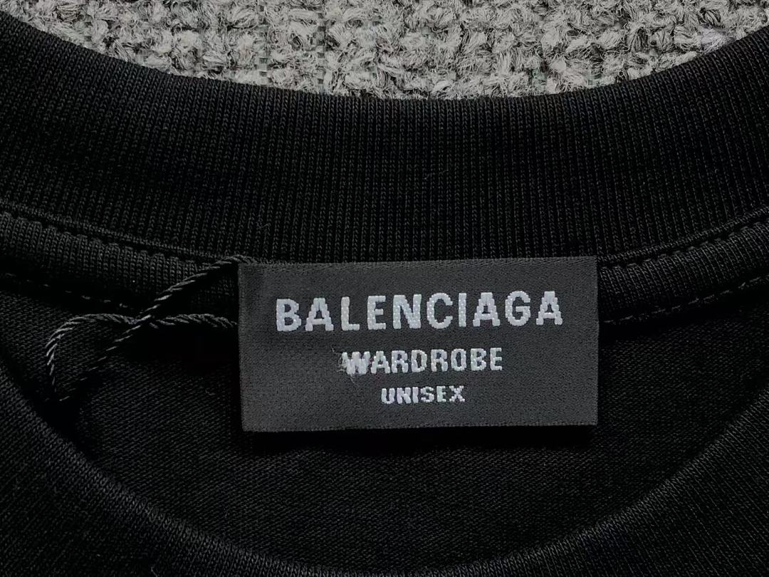 Balenciaga 128 B⭐L⭐⭐⭐IA⭐A T-SHIRT 3203054121 (Im 170Cm 60Kg I Wear Size M In The Phot) - Image 16
