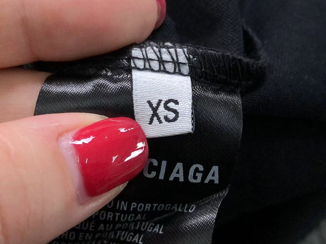Balenciaga 128 B⭐L⭐⭐⭐IA⭐A T-SHIRT 42060512163 (Im 170Cm 60Kg I Wear Size XS In The Phot) - Image 14