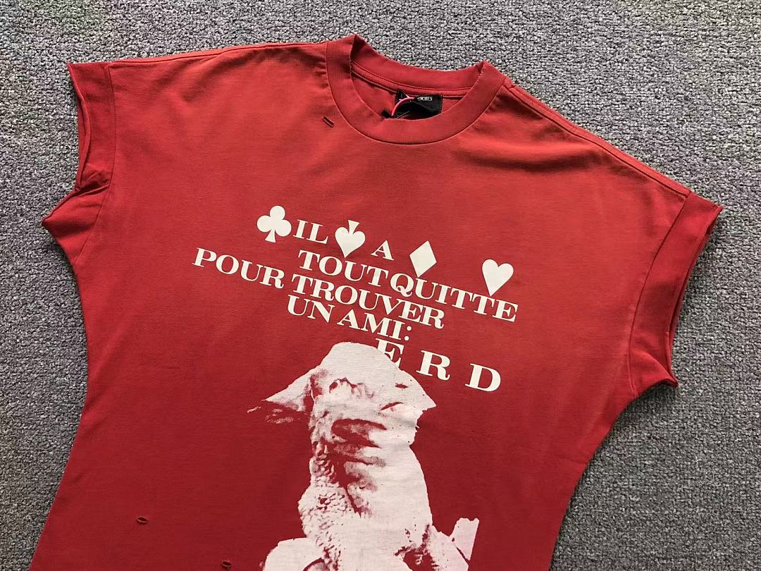 Chanel 115 ENFANTS RICHES DEPRIMES T-SHIRT 3205041217 (Im 170Cm 60Kg I Wear Size S In The Phot) - Image 7