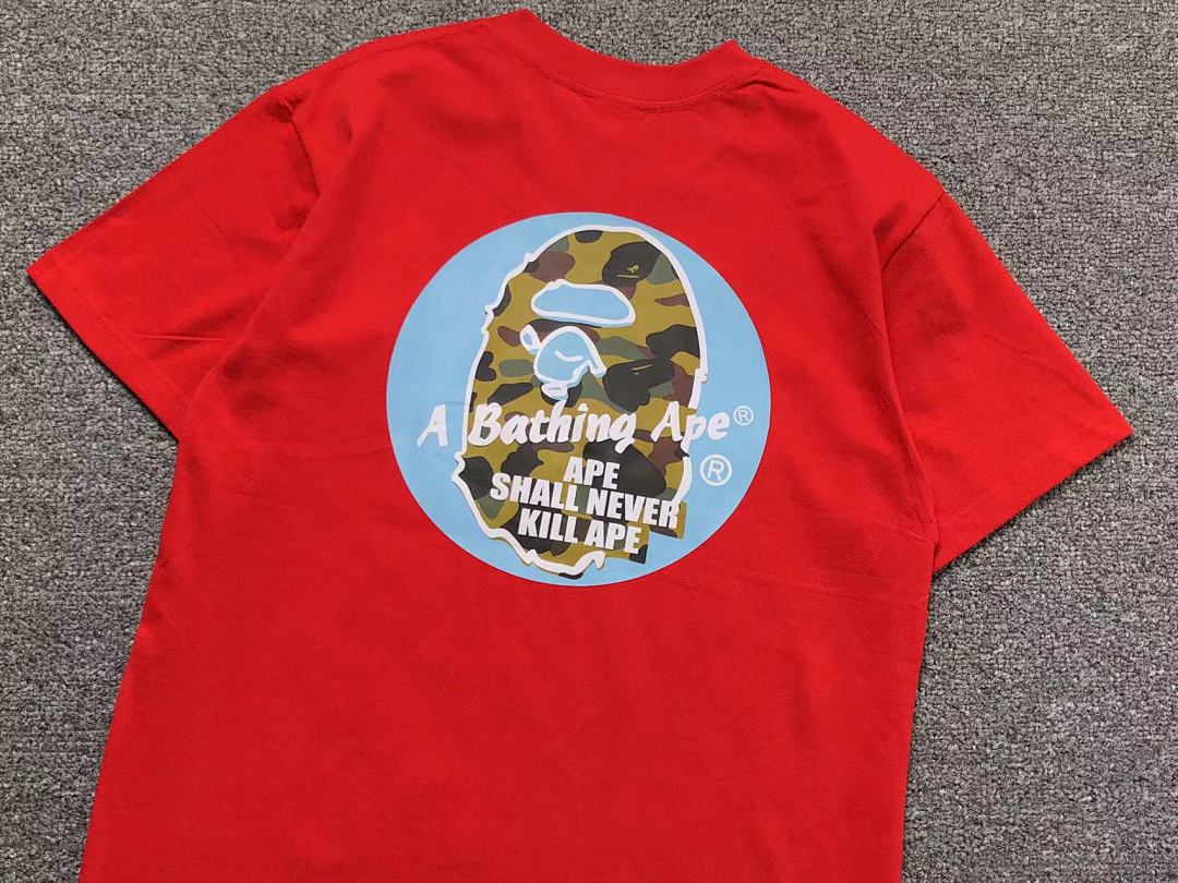 Bape 78 BAPE T-SHIRT 1102090542 (Im 170Cm 55Kg I Wear Size S In The Phot) - Image 9