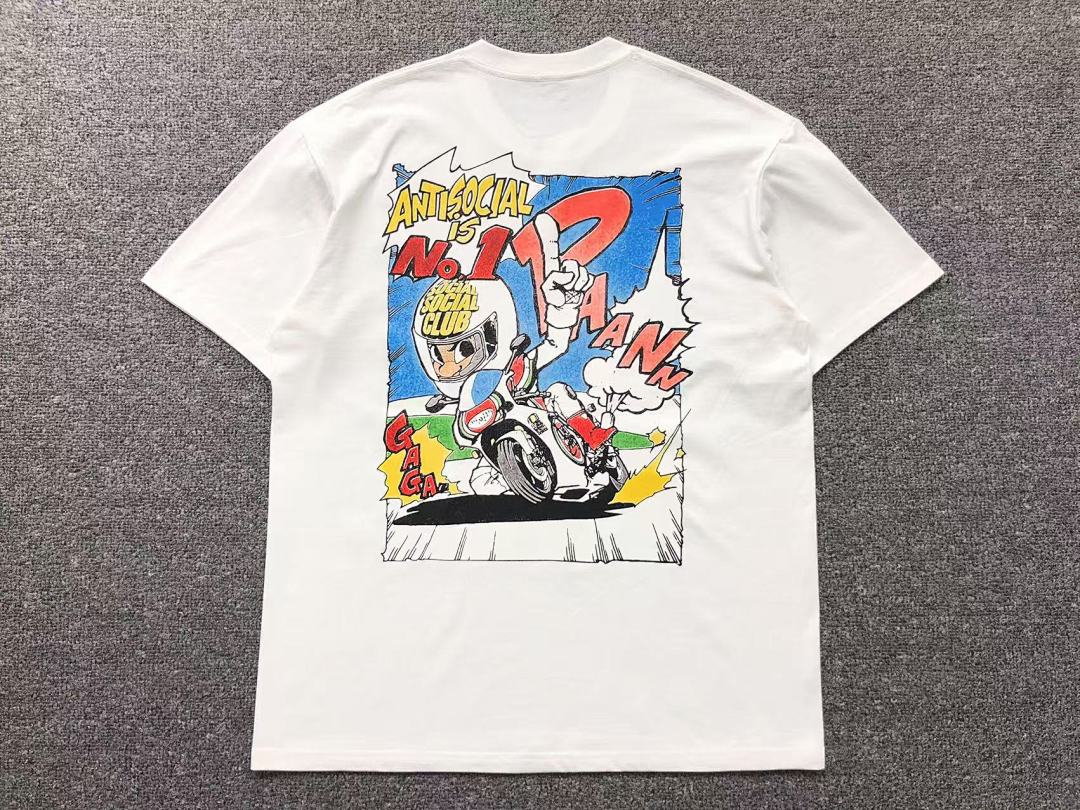 Christian Louboutin 85 ANTI SOCIAL CLUB T-SHIRT - Image 5
