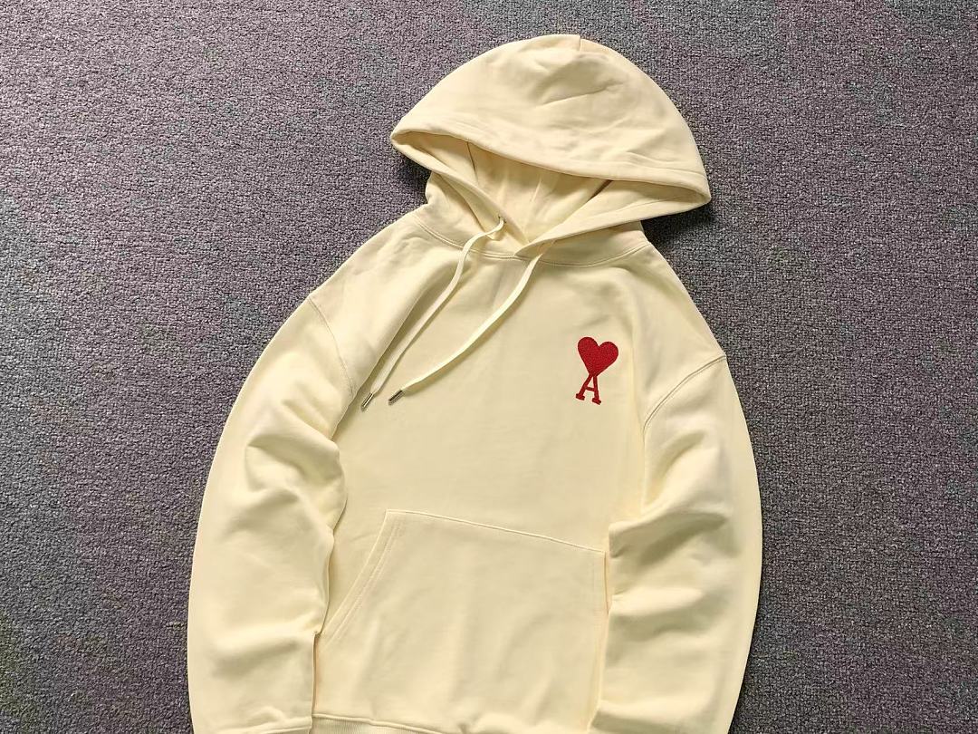 AMI 188 AMI HOODIE 22082705001 (Im 170Cm 60Kg I Wear Size M In The Phot) - Image 12