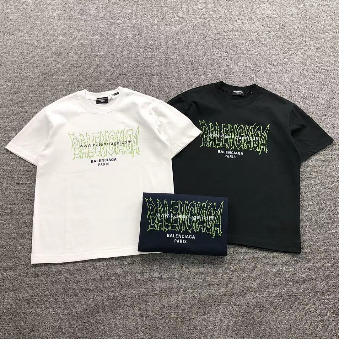 Balenciaga 115 B⭐L⭐⭐⭐IA⭐A T-SHIRT 31152021 (Im 170Cm 57Kg I Wear Size M In The Phot)