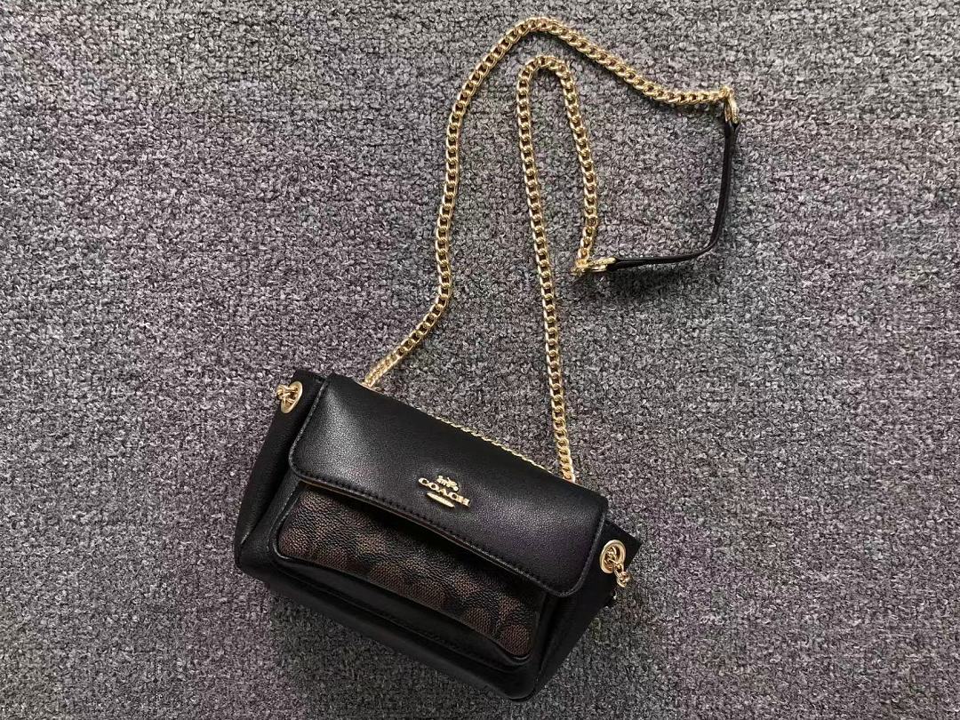 Coach 218 C⭐A⭐H BAG 4207240875 (Long 18CM* Wide 8CM* High 11CM) - Image 8
