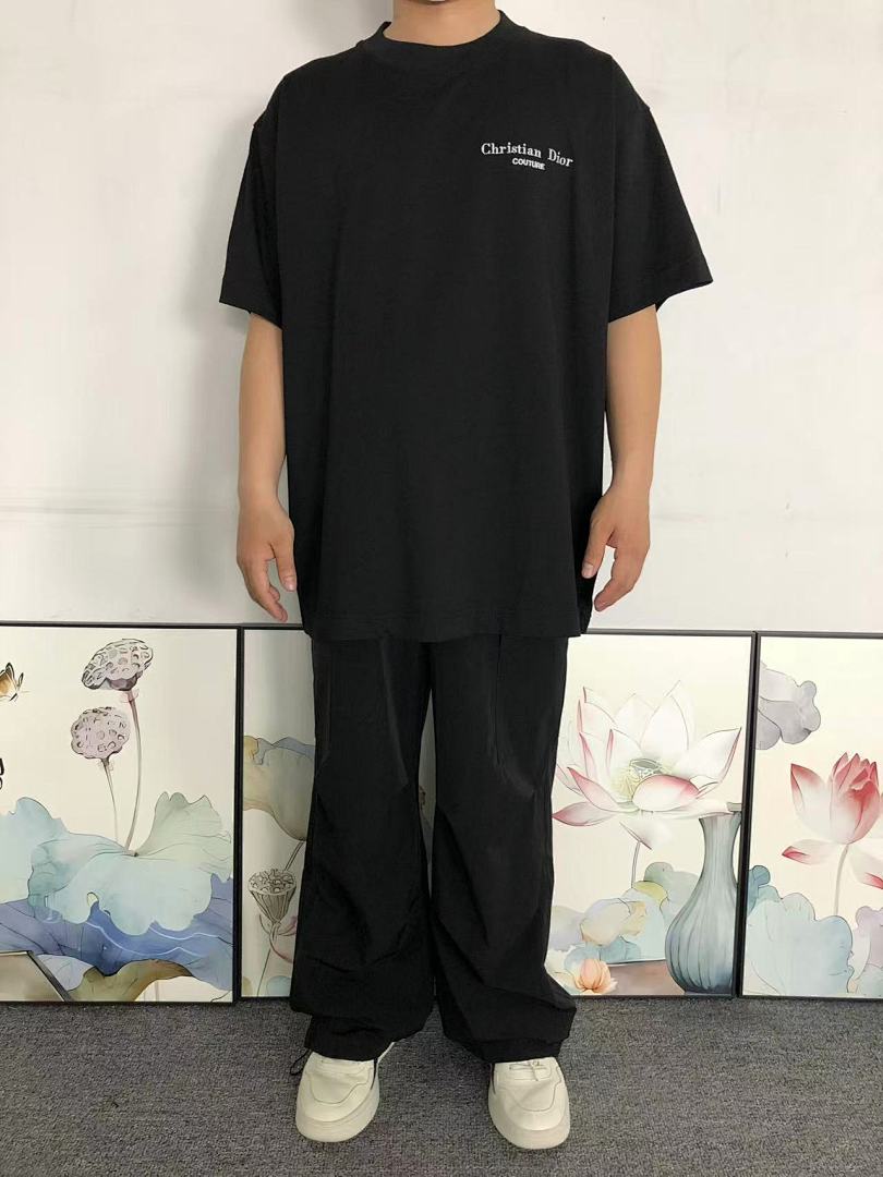Dior 108 D⭐O⭐ T-SHIRT 42013108133 (Im 170Cm 60Kg I Wear Size 2XL In The Phot) - Image 3