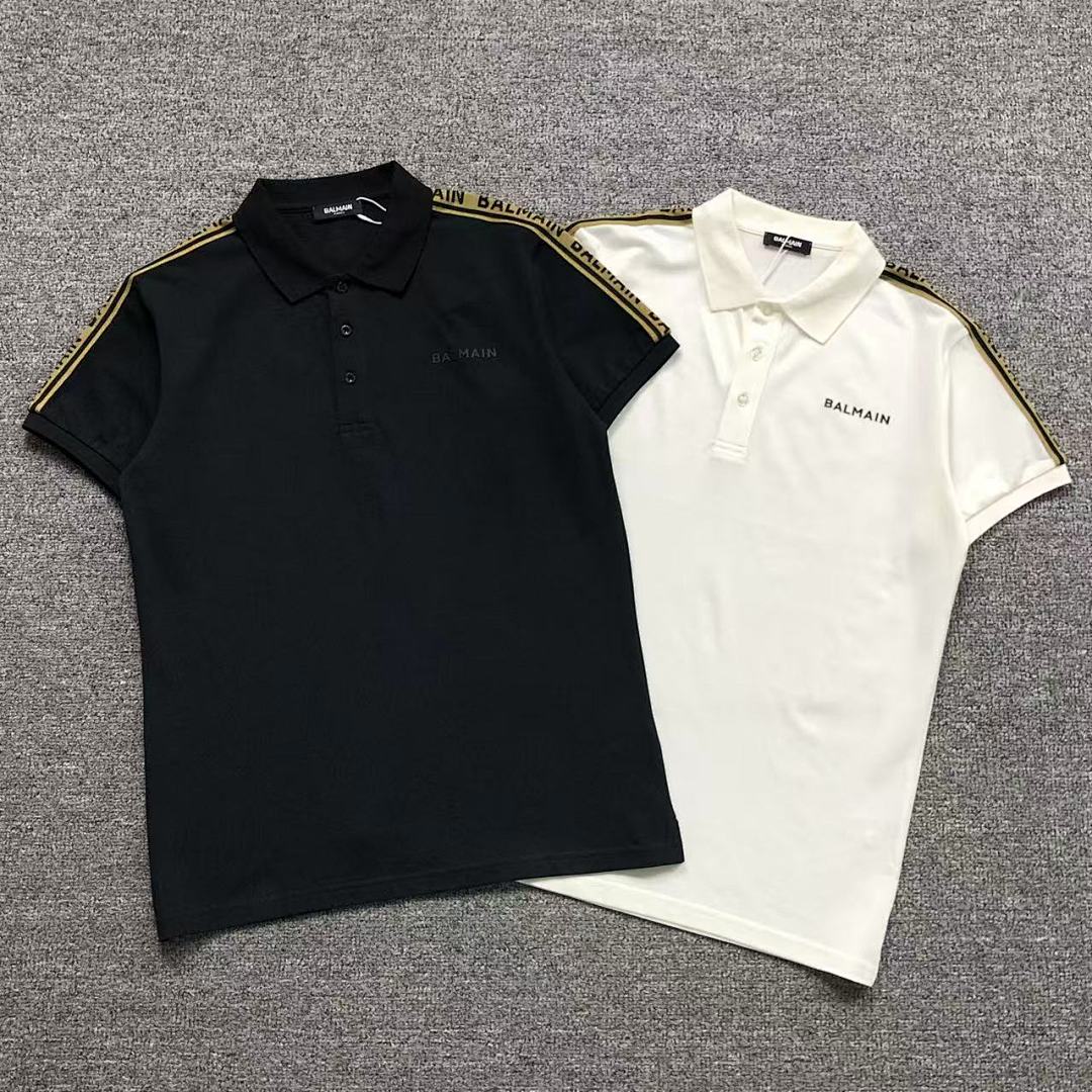 Unbranded 175 BALMAIN POLO 2201153101 (Im 170Cm 60Kg I Wear Size L In The Phot)