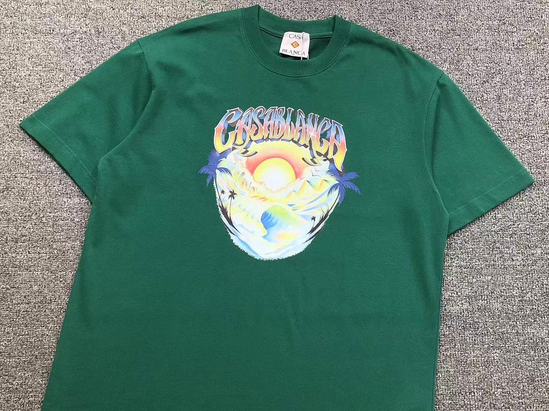 Casablanca 105 CASABLANCA T-SHIRT 52062611127 (Im 170Cm 60Kg I Wear Size L In The Phot) - Image 13