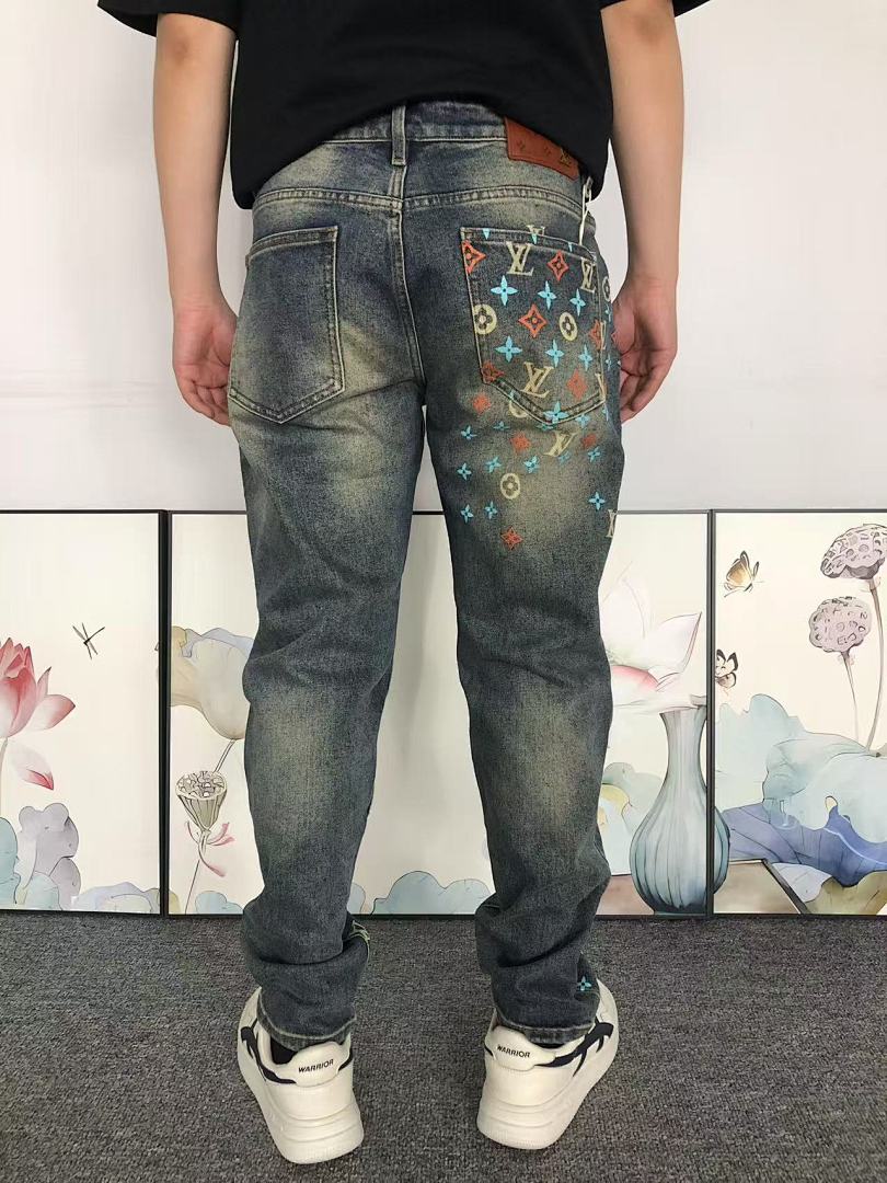 Unbranded 128 L⭐ TROUSERS 217151001 (Im 170Cm 60Kg I Wear Size 33 In The Phot) - Image 4