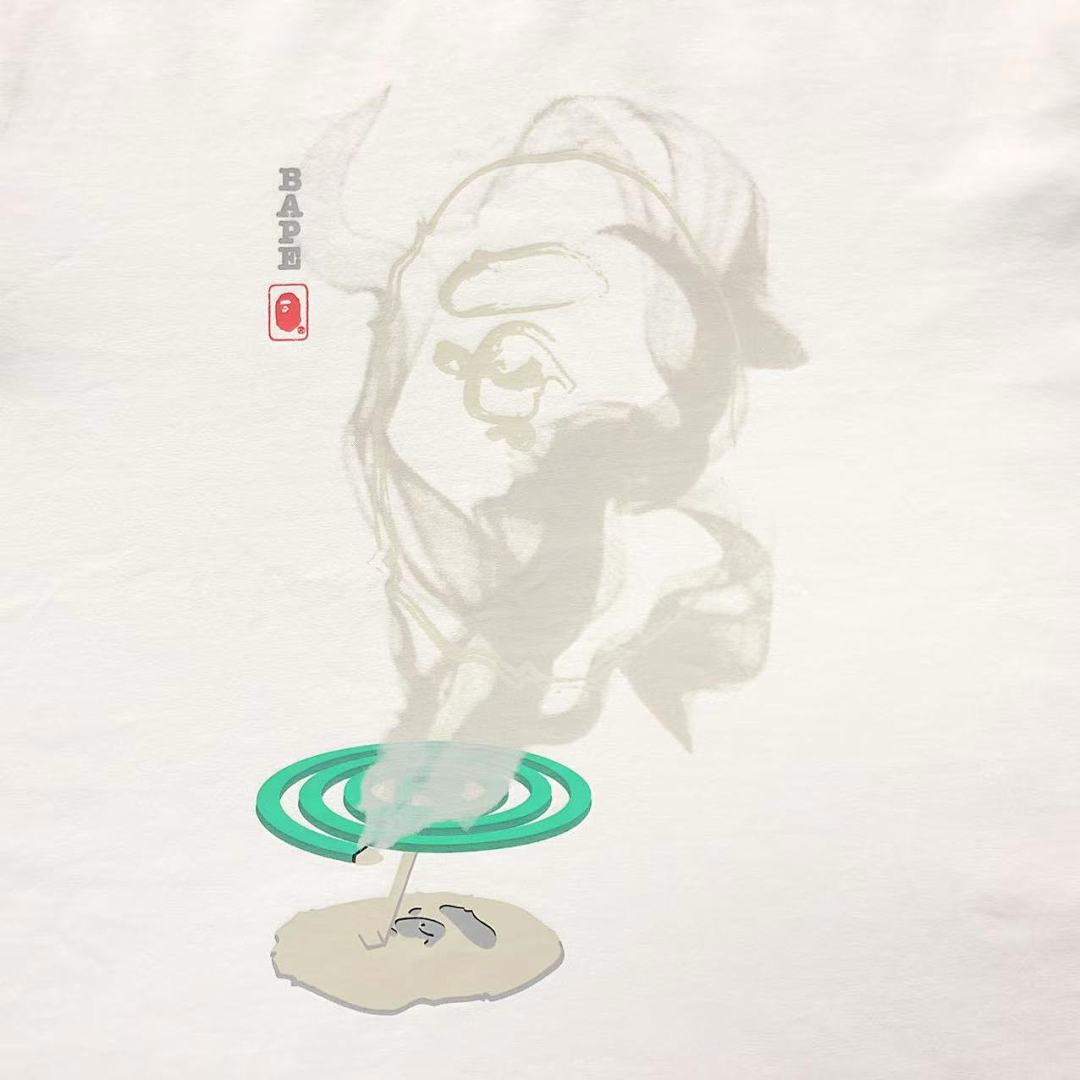 Bape 108 BAPE T-SHIRT 3112102311 (Im 170Cm 60Kg I Wear Size M In The Phot) - Image 9