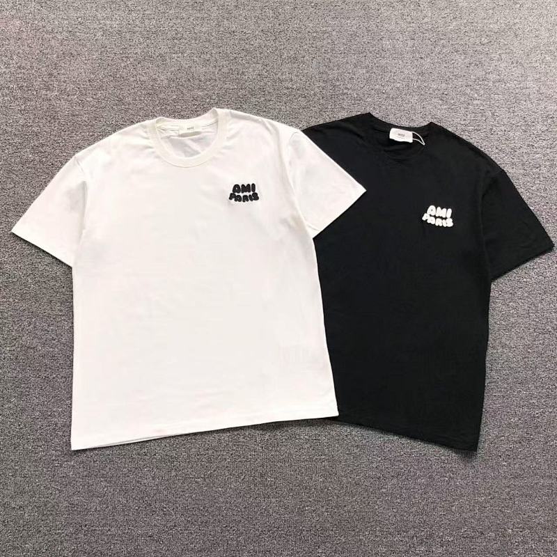 AMI 85 AMI T-SHIRT 219171301 (Im 170Cm 60Kg I Wear Size L In The Phot)