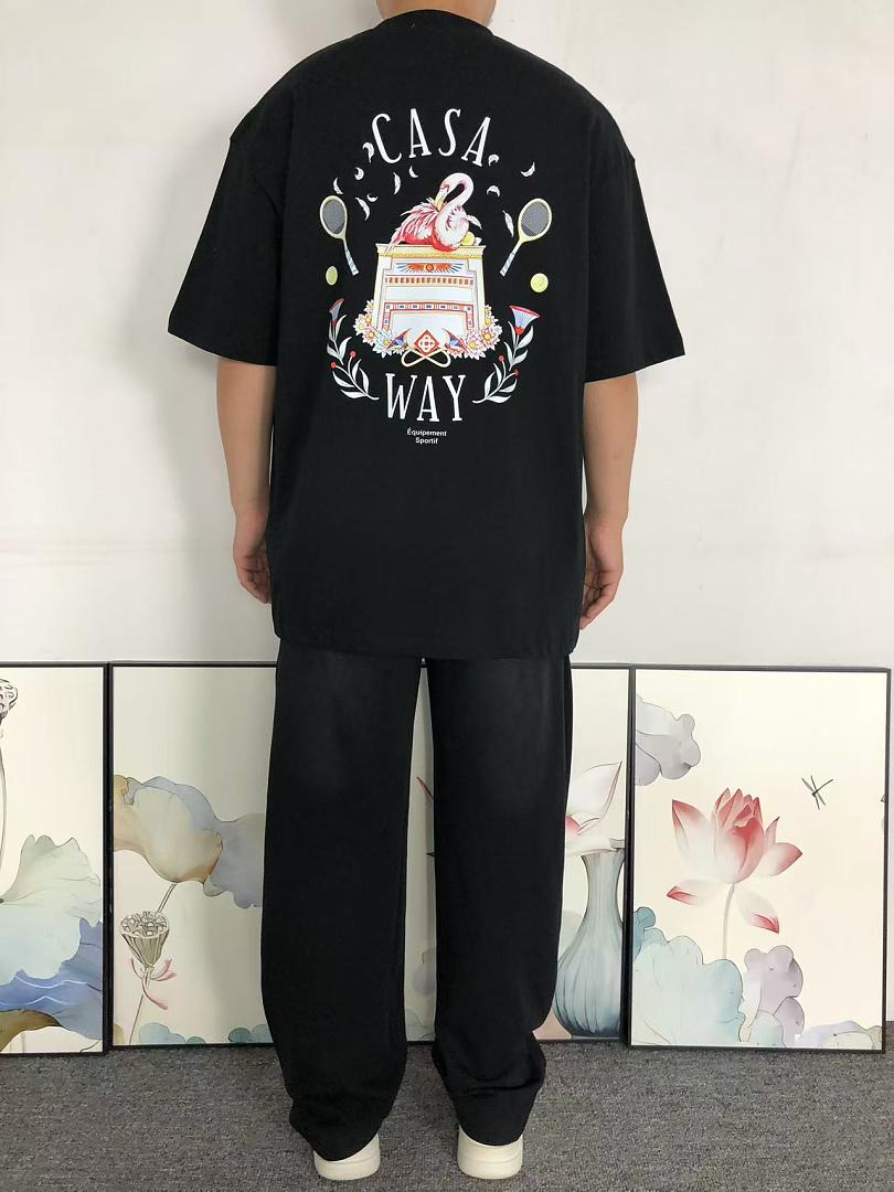 Casablanca 105 CASABLANCA T-SHIRT 52071808127 (Im 170Cm 60Kg I Wear Size L In The Phot) - Image 4