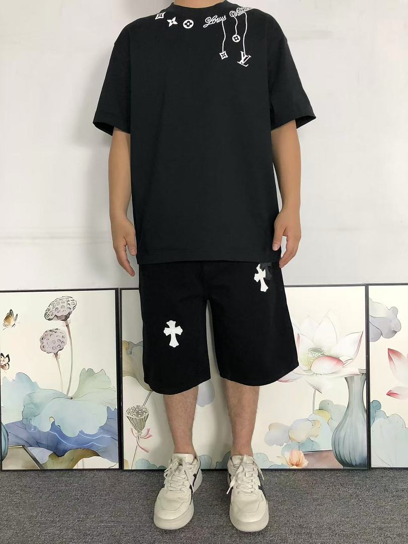 Louis Vuitton 118 L⭐ T-SHIRT 3206050521 (Im 170Cm 60Kg I Wear Size L In The Phot) - Image 3