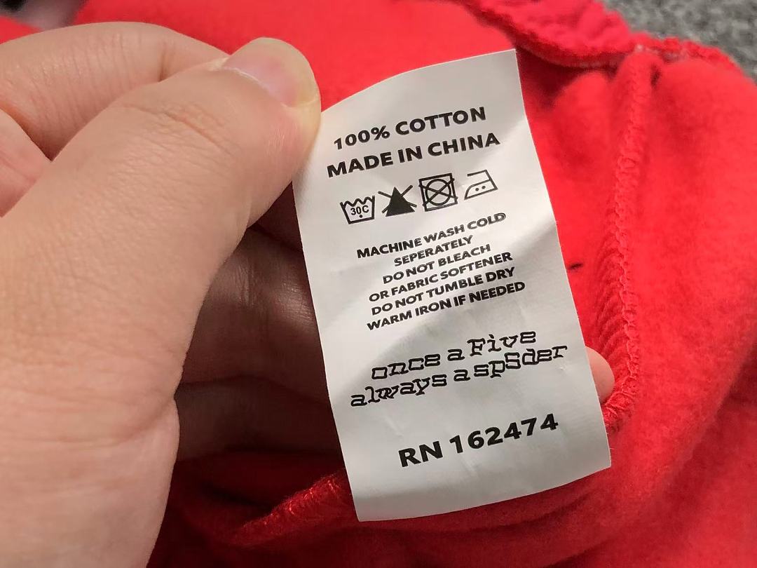 Sp5der TROUSERS 185 SP5DER HOODIE 32080911125 (Im 170Cm 60Kg I Wear Size M In The Phot) - Image 43