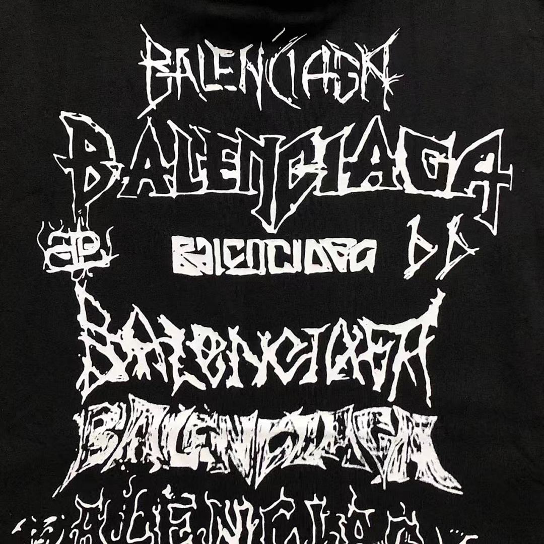 Balenciaga 125 B⭐L⭐⭐⭐IA⭐A T-SHIRT 42032801163 (Im 170Cm 60Kg I Wear Size XS In The Phot) - Image 17