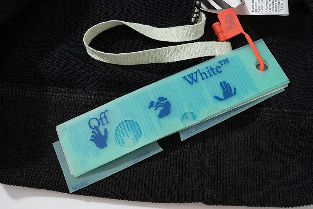 Off-White 109 OFF-WHITE (WHITE HOODIE) - Image 16