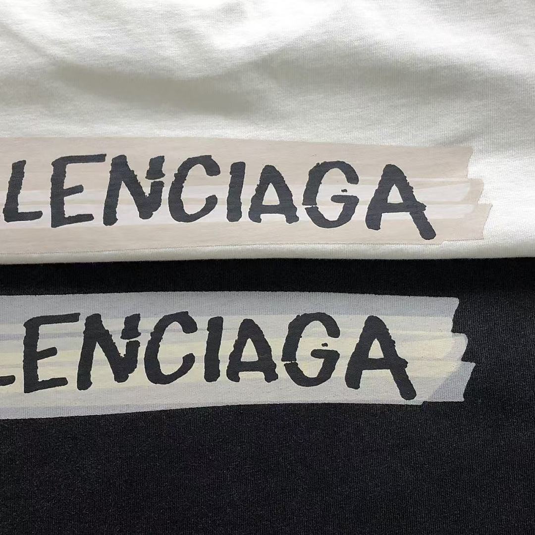 Balenciaga 135 B⭐L⭐⭐⭐IA⭐A T-SHIRT 42042413163 (Im 170Cm 60Kg I Wear Size XS In The Phot) - Image 14