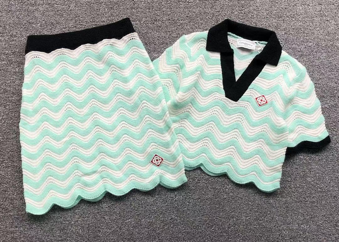 Casablanca 335 CASABLANCA POLO SHORT SKIRT FEMAIE - Image 4