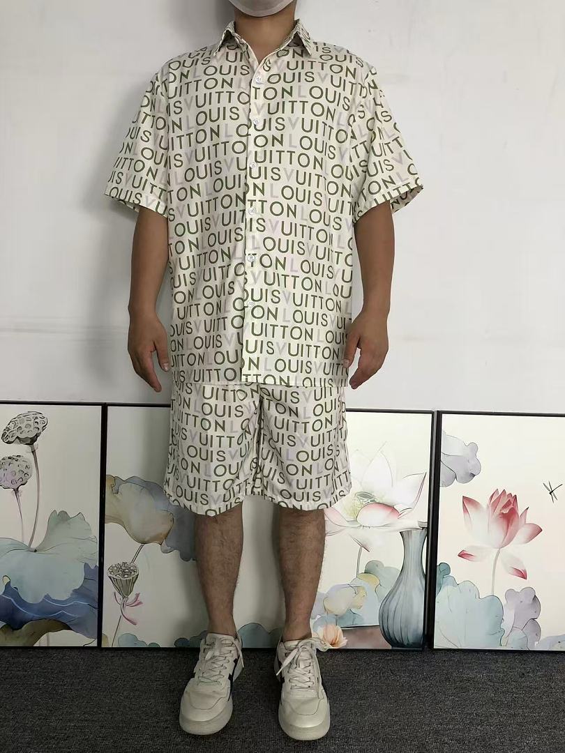 Louis Vuitton 165 L⭐ SHIRT SHORTS 3206062320 (Im 170Cm 60Kg I Wear Size L In The Phot) - Image 4