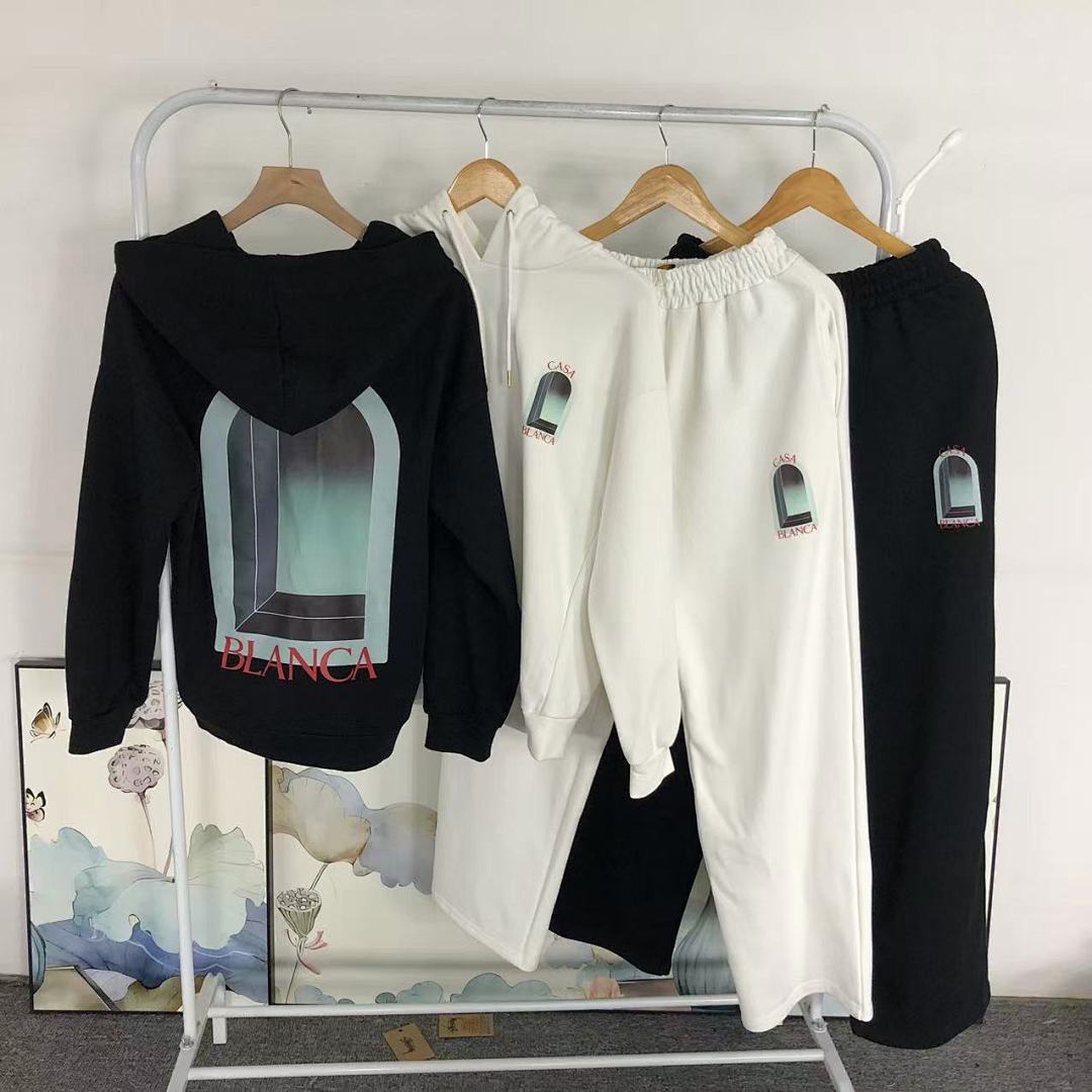Casablanca 335 CASABLANCA HOODIE TROUSERS 592301127 (Im 170Cm 60Kg I Wear Size L In The Phot) - Image 45