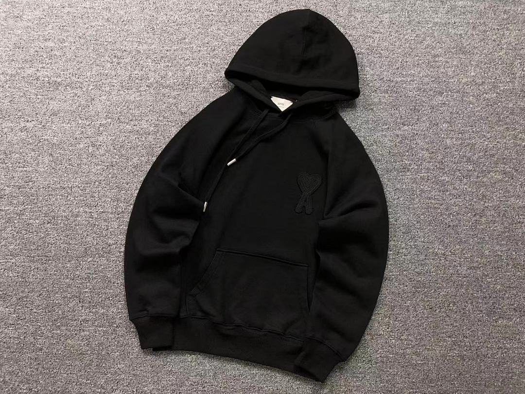 AMI 158 AMI HOODIE 3201123017 (Im 170Cm 60Kg I Wear Size S In The Phot) - Image 20