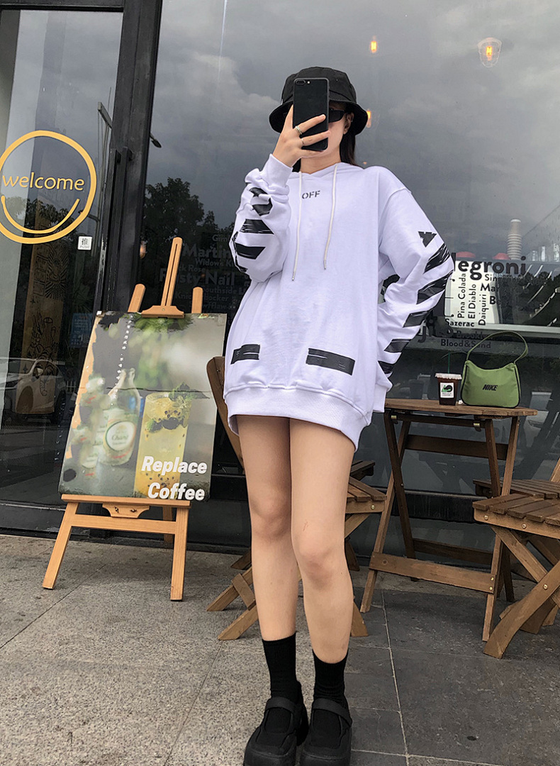 Off-White 98 OFF-WHITE (WHITE HOODIE) - Image 49